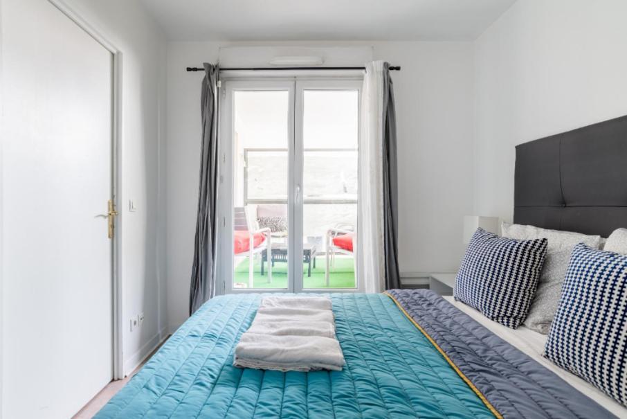 Appartement Spacieux Avec Terrasse Pres De Paris Et Du Stade De France Saint-Denis  Kültér fotó